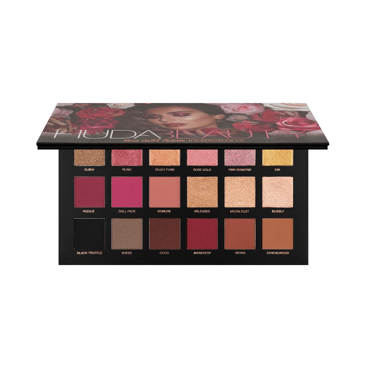 Huda Beauty Rose Gold Remastered Eyeshadow Palette