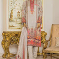 HZ Textiles Oriental Orchid Digital Ninokari Vol-2 Lawn Suit 3 Piece Unstitched OP-1159-B