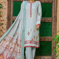 HZ Textiles Oriental Orchid Digital Ninokari Lawn Suit Unstitched 3 Piece OP-1157