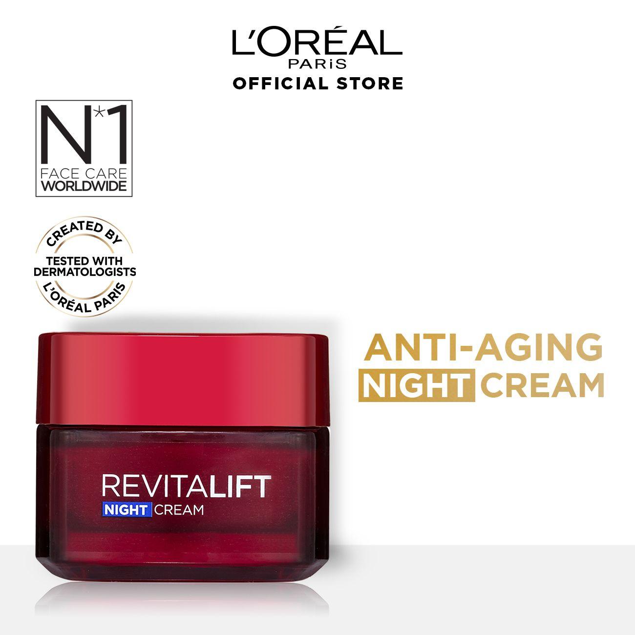 Loreal Paris Revitalift Moisturizing Night Cream 50 Ml