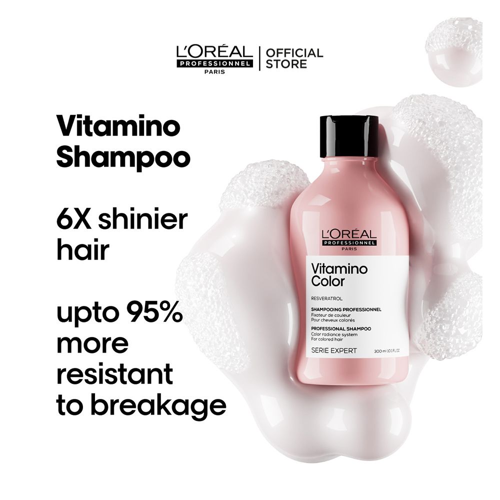 L'Oreal Professionnel Serie Expert Vitamino Shampoo 300 ML For Color Treated Hair