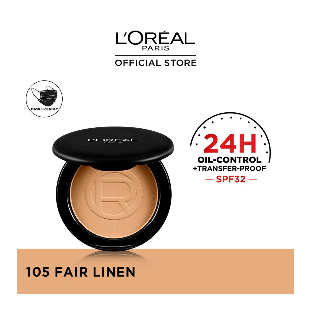 L'Oreal Infallible Oil Killer Powder 105 Fair Linen 6G - My Store