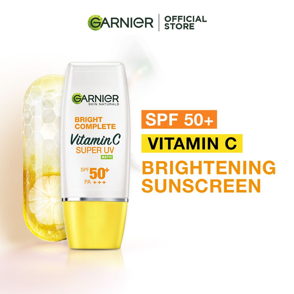 Garnier Bright Complete Vitamin C Super Uv Matte Spf 50 Sun Block 30Ml