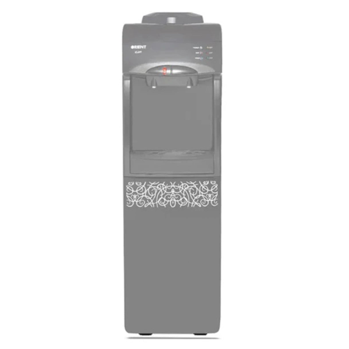 Orient Water Dispenser with 2 Tap OWD-529-Icon-2 -Grey Color - My Store