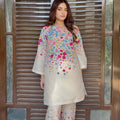 Zayne By Mashrib Stitched Summer Vol-01 Suit-Ivelle - 2pc