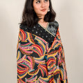 Tng By Md Stole Collection-Fruity Stole (Black)