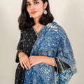 Tng By Md Stole Collection-Forest Stole (Blue)