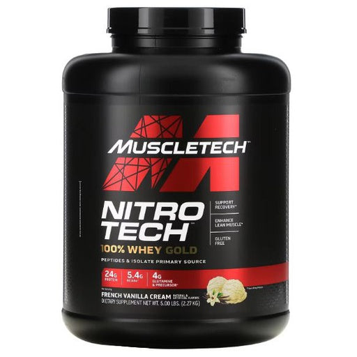 Muscletech Nitro Tech Whey Gold French Vanilla Cream 2.27kg 5lb