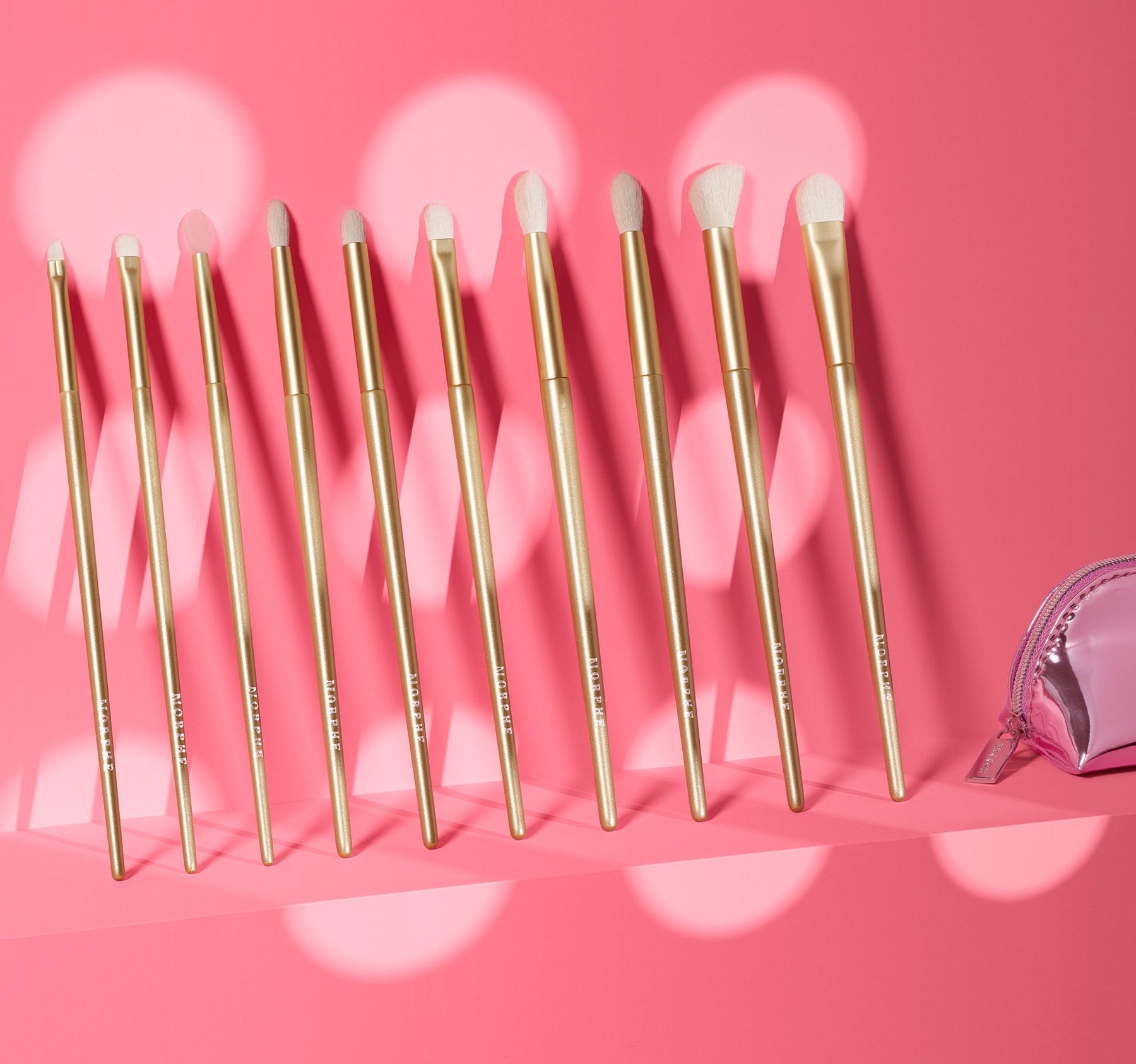 Morphe Brush Lust Eye Brush Set 10Pecs + Bag