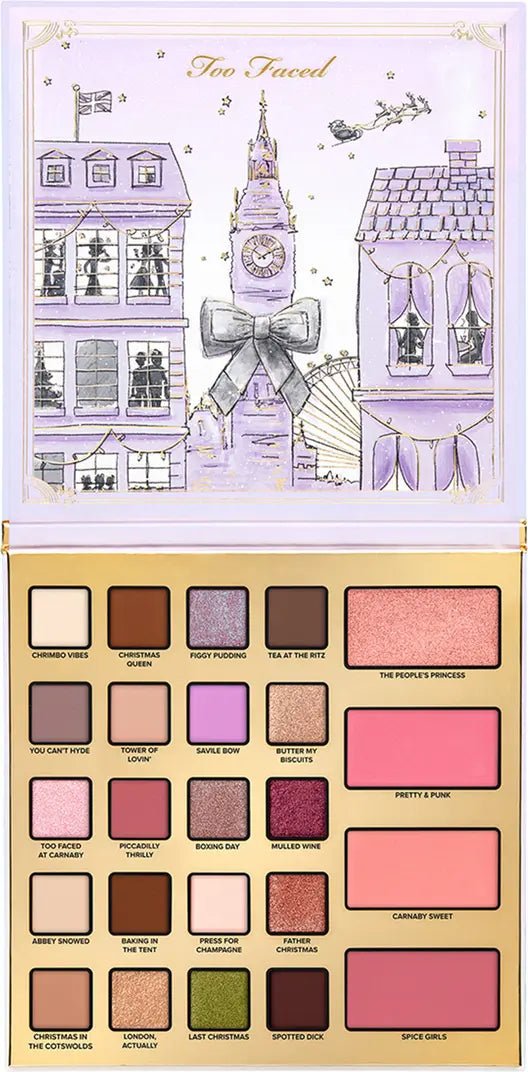 Too Faced Christmas in London Limited Edition Palette