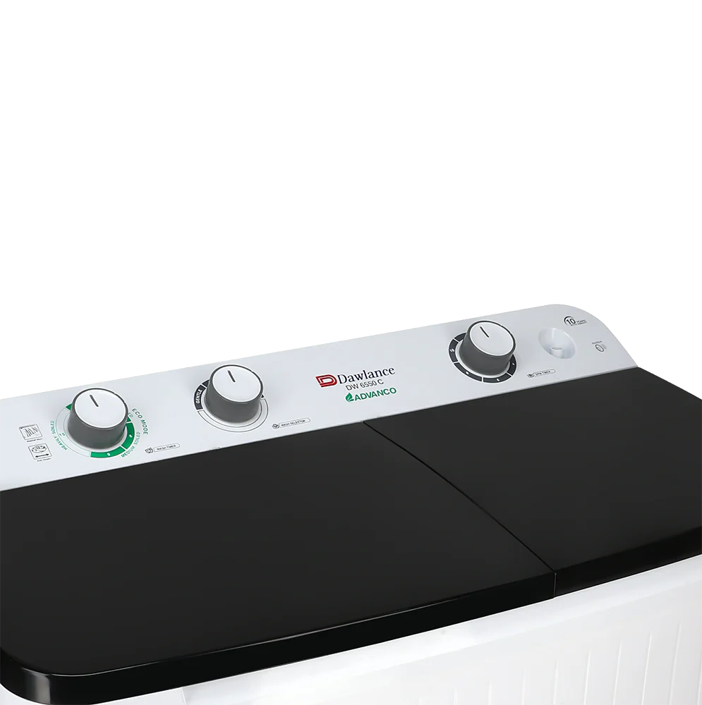 Dawlance DW-6550 Glass Lid Washing Machine 8KG - My Store