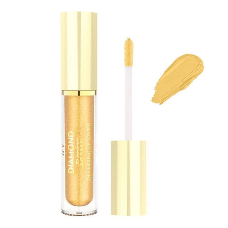 Golden Rose Lip Gloss - Diamond Breeze Shimmering Lip Topper