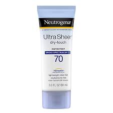 Neutrogena Ultra Sheer Dry Touch Sunscreen Spf70 88Ml