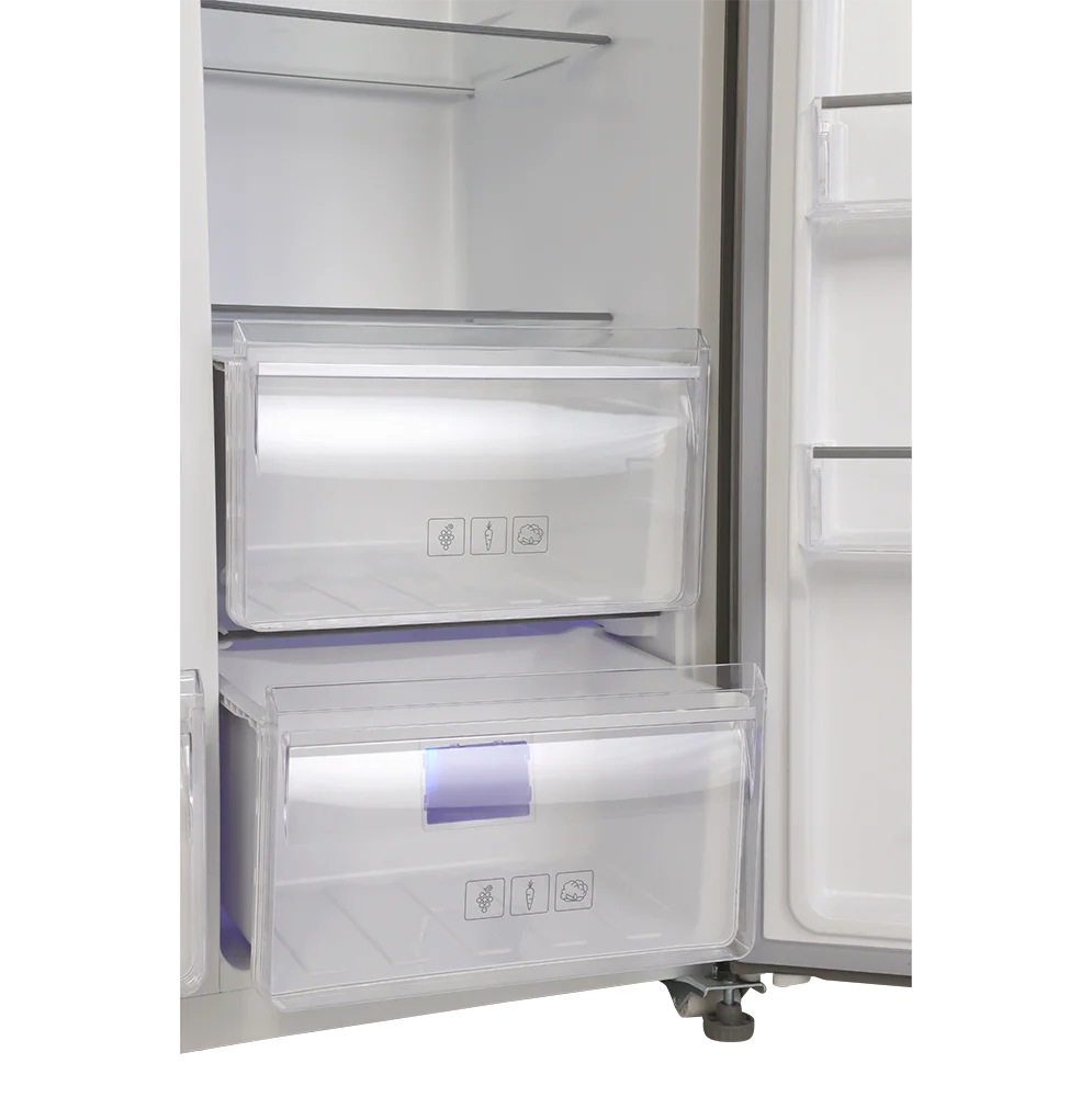 Dawlance DSS-9055 INV INOX Double Door Refrigerator- 18 CFT - My Store