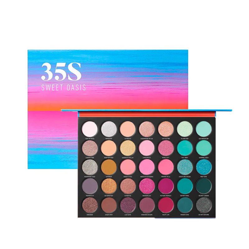 Morphe 35S Sweet Oasis Artistry Eyeshadow Palette