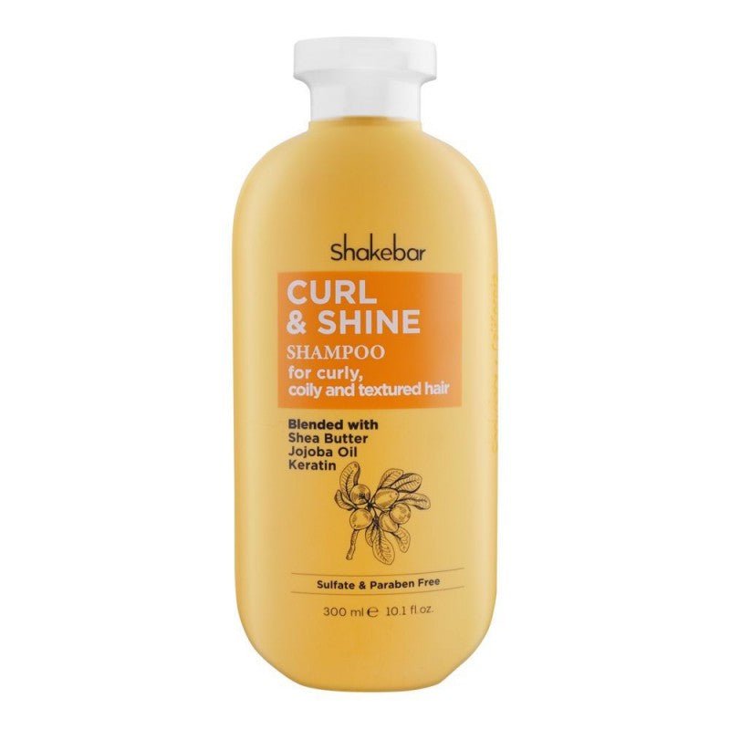 Shakebar Curl & Shine Shampoo 300Ml