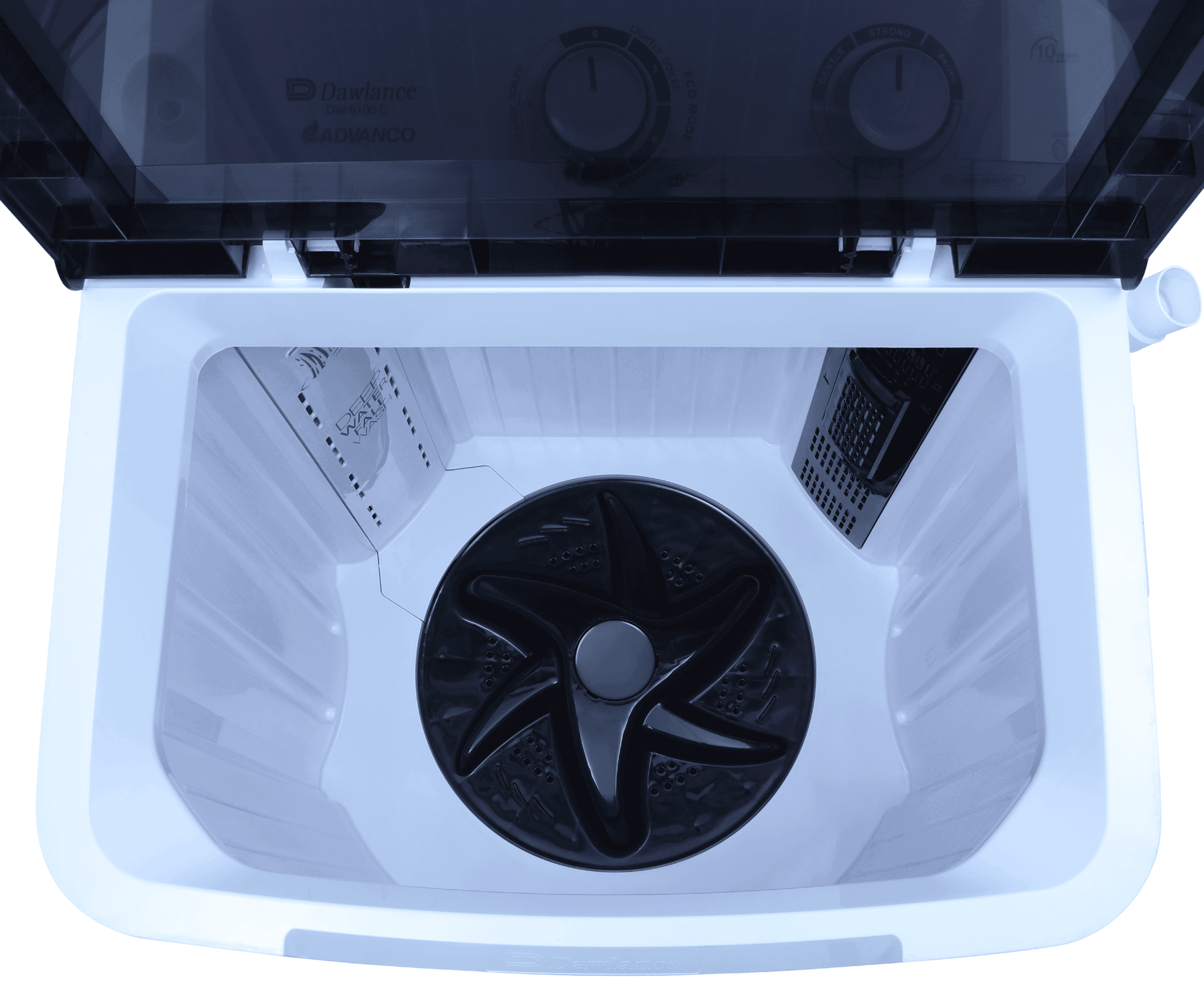 Dawlance Single Tub Washing Machine DW-9100 CLEAR LID 12kg - My Store