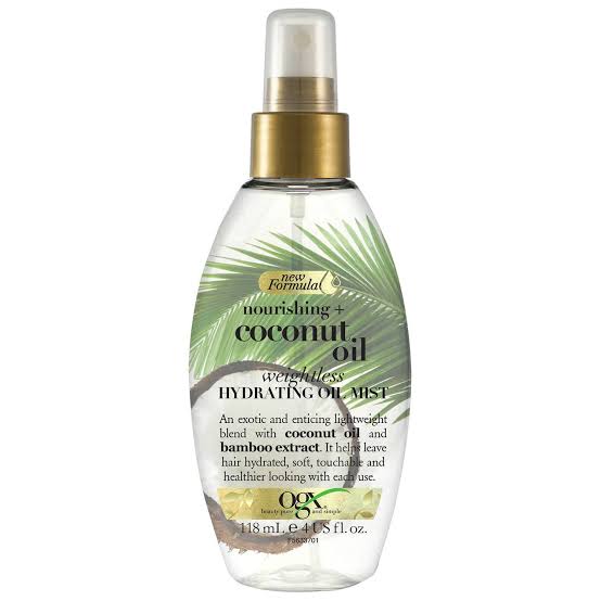OGX Nourishing + Coconut Oil Weightless Hydrating Oil Hair Mist - 118Ml