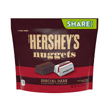 Hersheys Nuggets Dark Midly Sweet Chocolate 289g