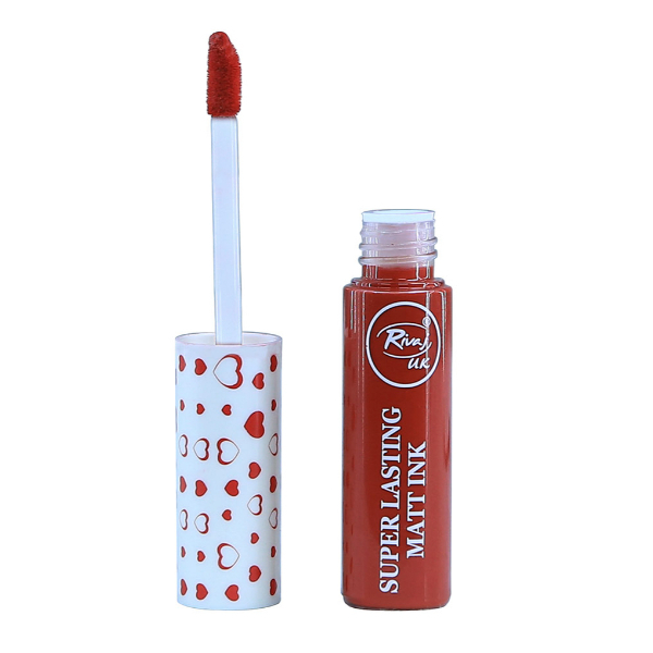 Rivaj Uk Lipgloss Super Lasting Matte Ink 01