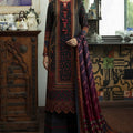 Iris by Jazmin Embroidered Viscose Slub Khaddar Un-Stitch Suits (D9 FELURI)