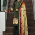 Iris by Jazmin Embroidered Viscose Slub Khaddar Un-Stitch Suits (D4 BOTANICA)