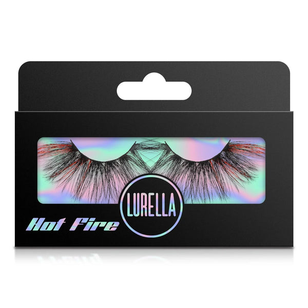 Lurella - Colored Eyelashes - Hot Fire