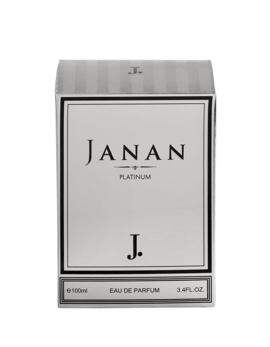 J. Janan Platinum Men's Perfume - 30Ml