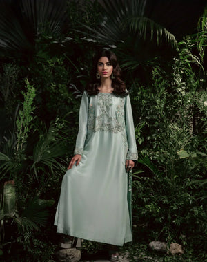 Luna By Mariam Malik Stitched 2 Piece Luxe Silk Pret Collection'2025-LUNA- Luxury Pret'24  - 3