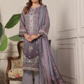 Dressline Launching New Unstitched  3 Pcs Premium Chikankari Emb Digital Printed Bana Dora Lawn Collection