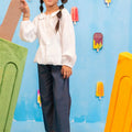 Ochre Clothing-Cotton Cheese Cloth 2 Pc Suit-INWC-08