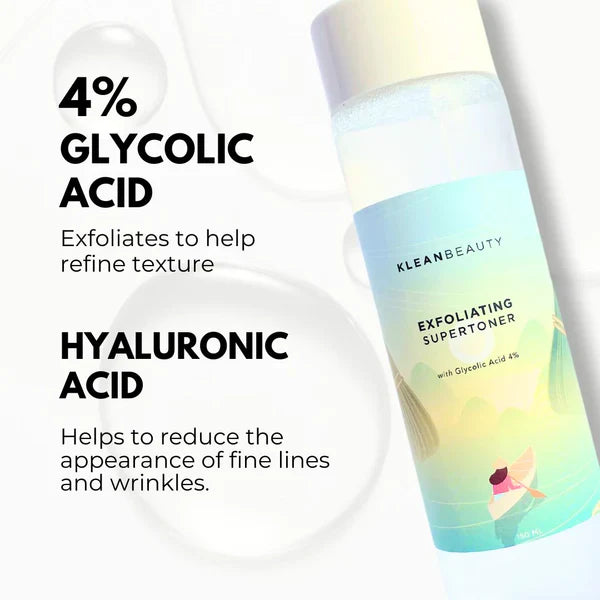 Klean Beauty - Exfoliating Super Toner - 55Ml