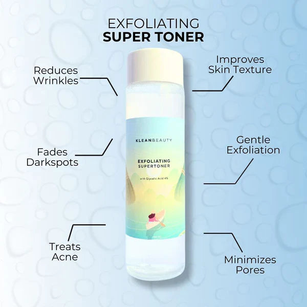 Klean Beauty - Exfoliating Super Toner - 55Ml