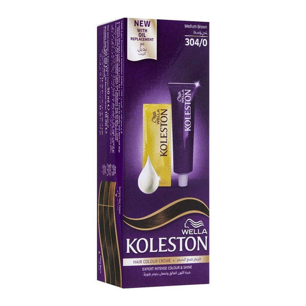Wella Koleston - Hair Colour 304/0 Medium Brown