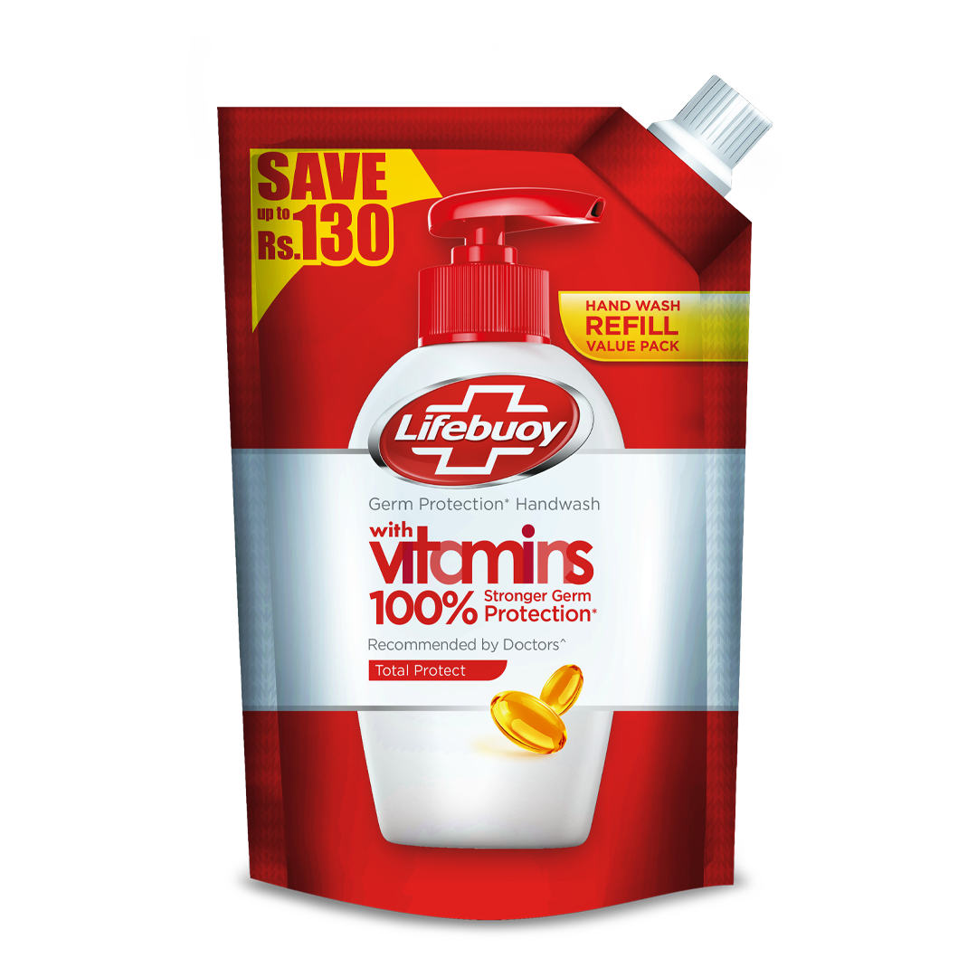 Lifebuoy - Total Hand Wash Pouch - 170ML
