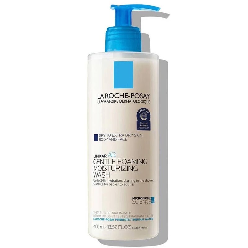 La Roche Posay Lipikar Gentle Foaming Moisturizing Wash 400Ml