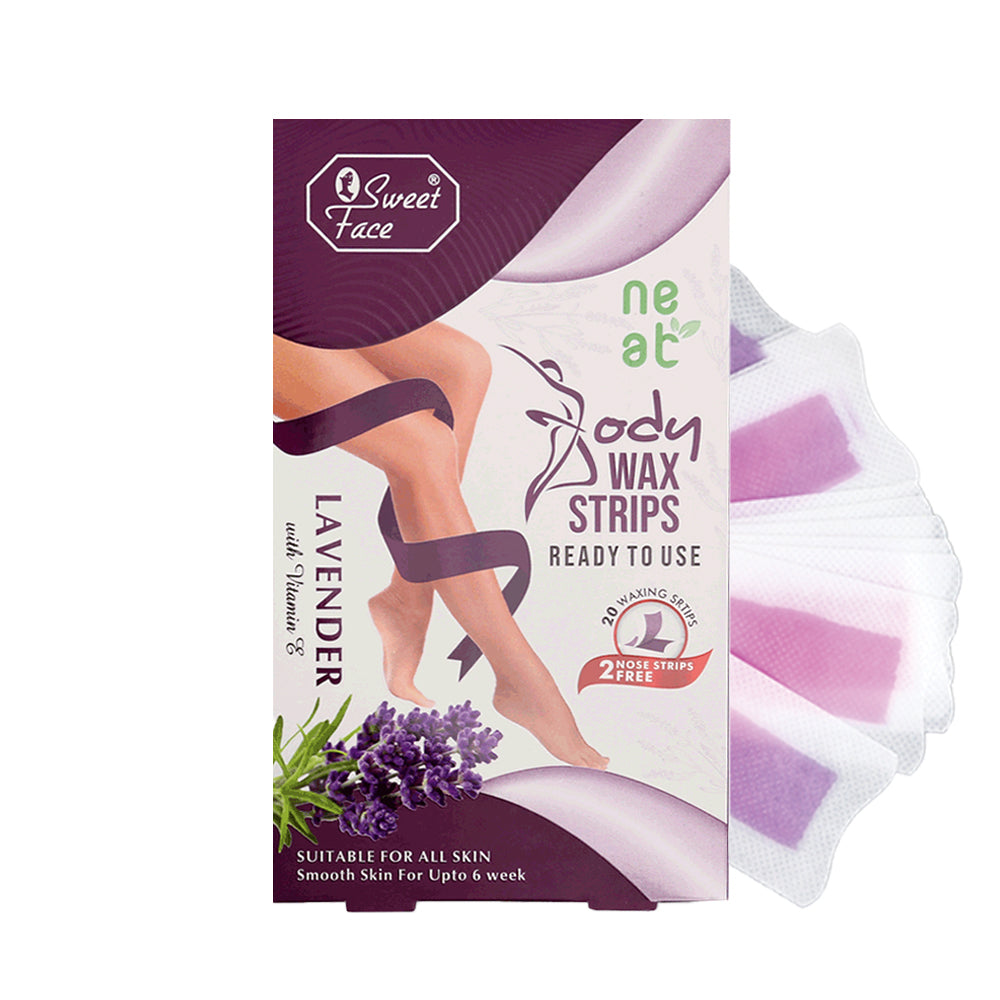 Sweetface - Hair Removing Body Wax Strips