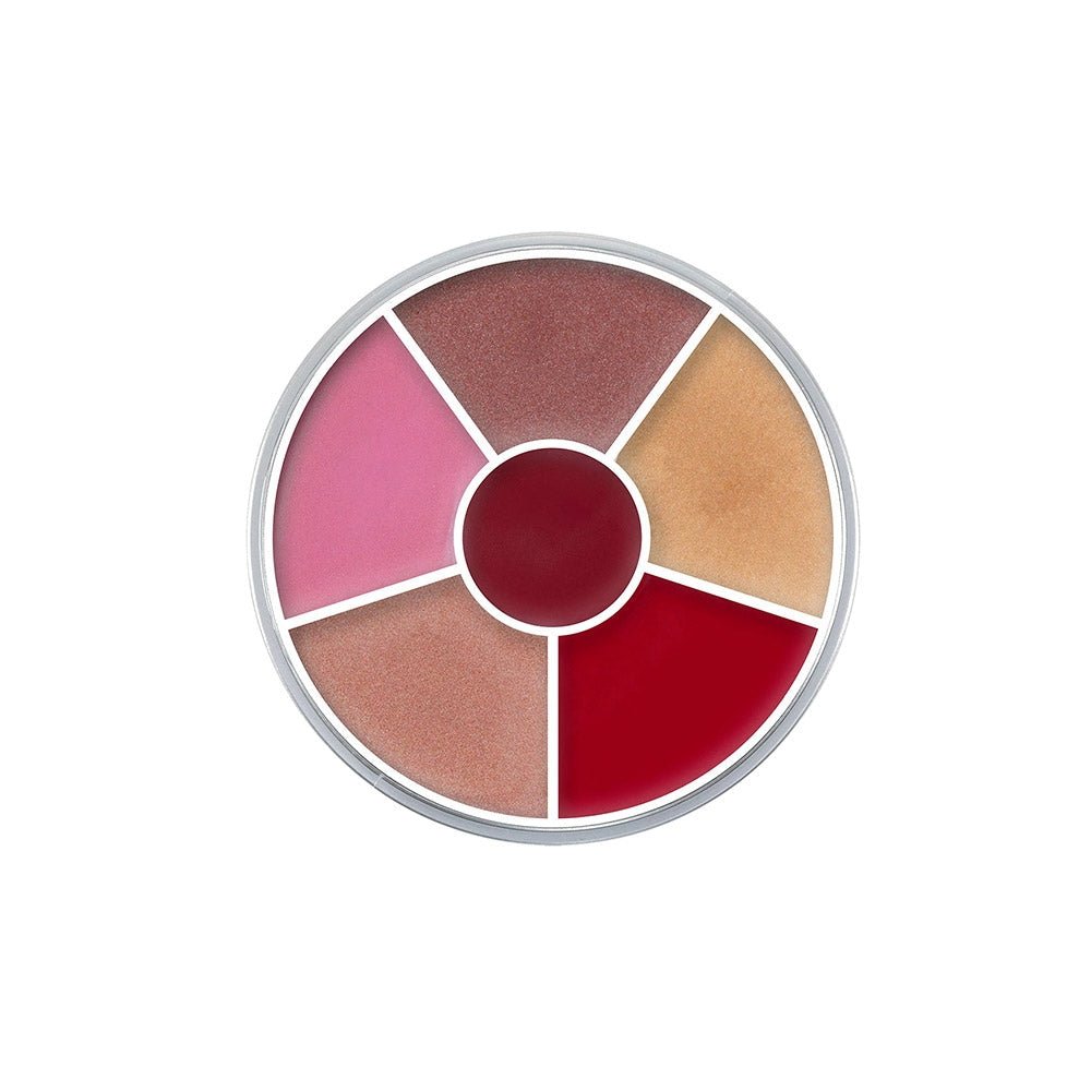 Kryolan- Lip Shine Palette - 6 Colors