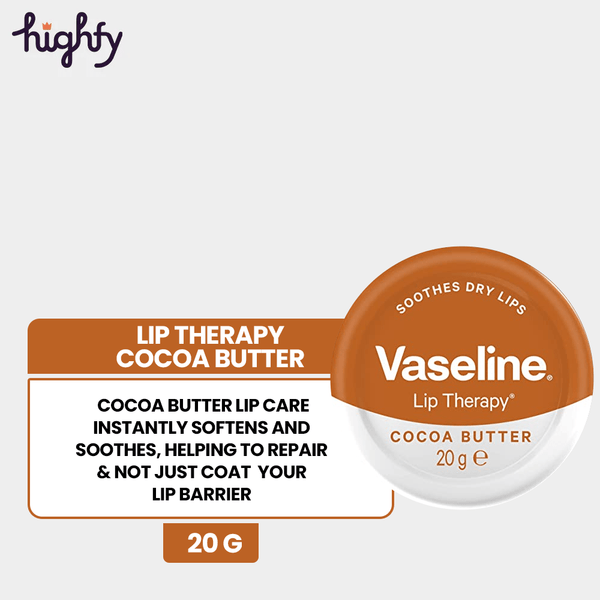 Vaseline Lip Therapy Cocoa Butter 20G