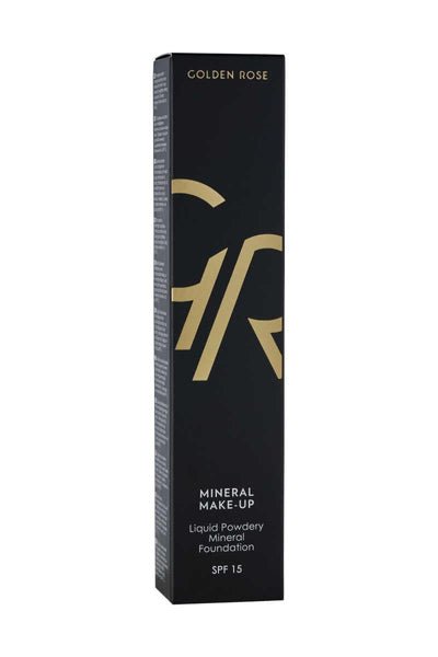 Golden Rose 0030 Mineral Make-Up Liquid Powder Mineral Foundation 35 ml