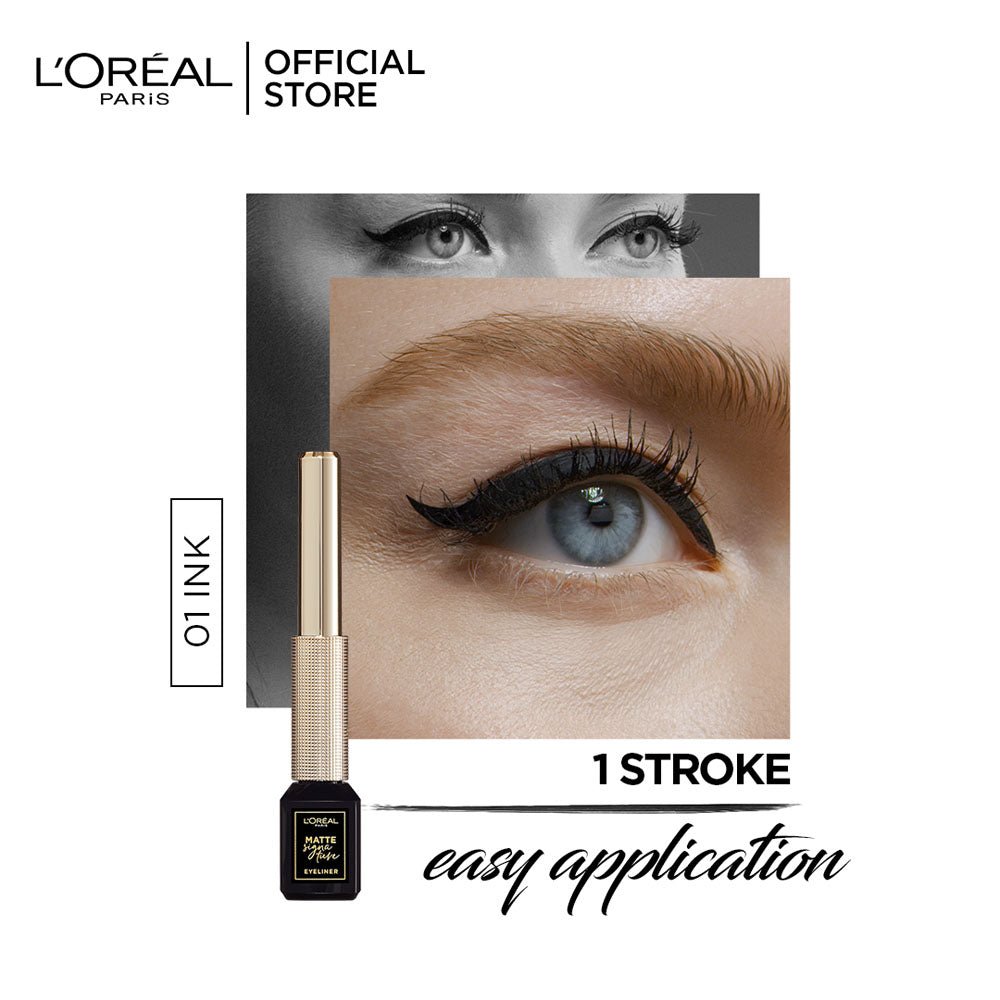 Loreal Matte Signature Eye Liner Nu 01 Ink
