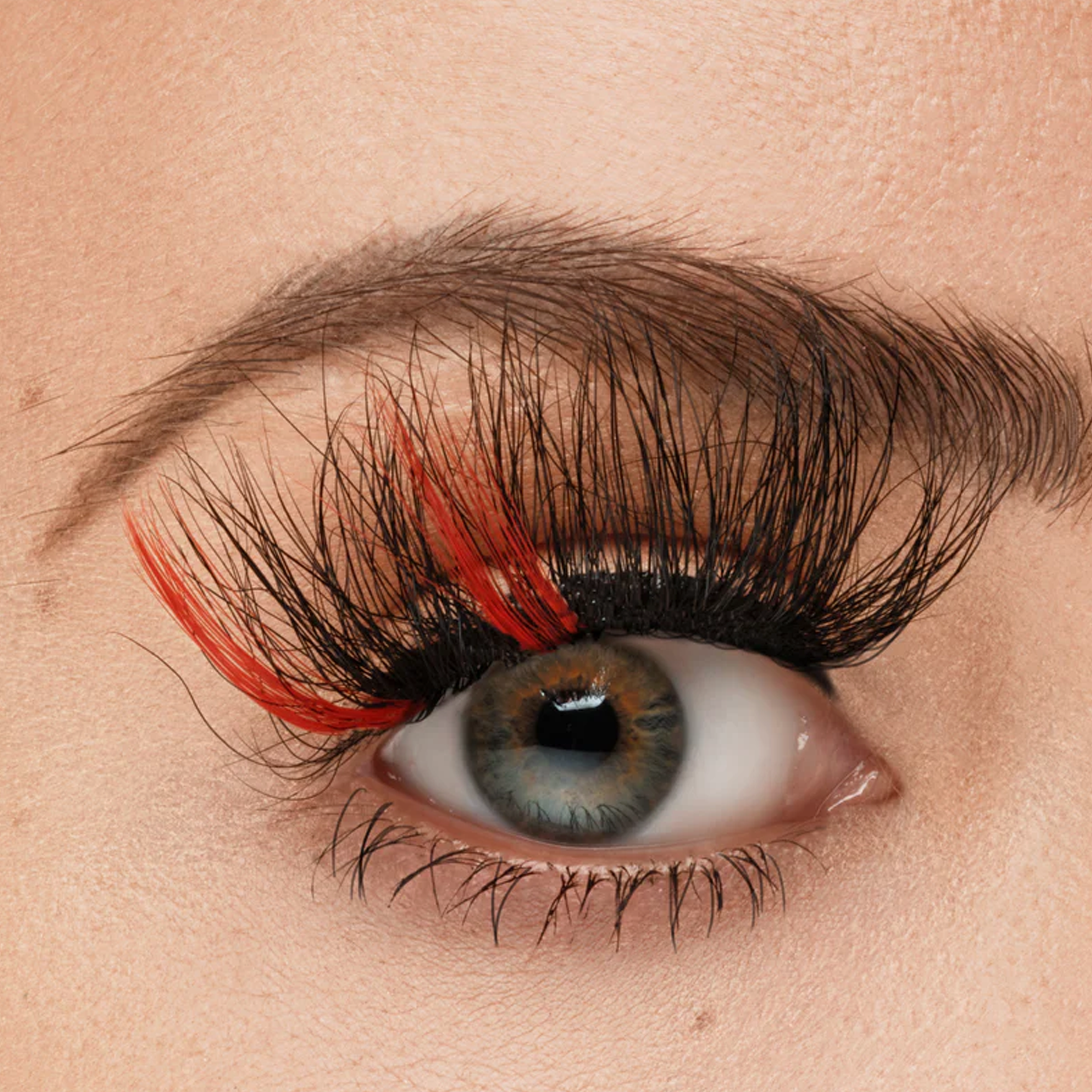 Lurella - Colored Eyelashes - Hot Fire