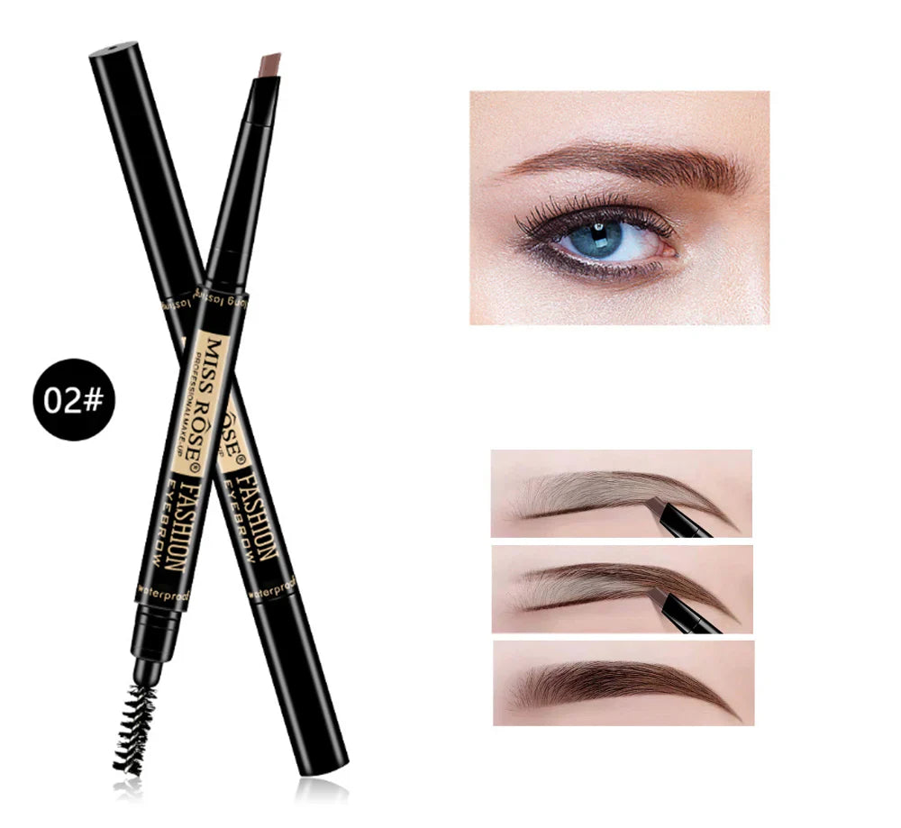 Miss Rose - 2In1 Eyebrow Pencil & Brush