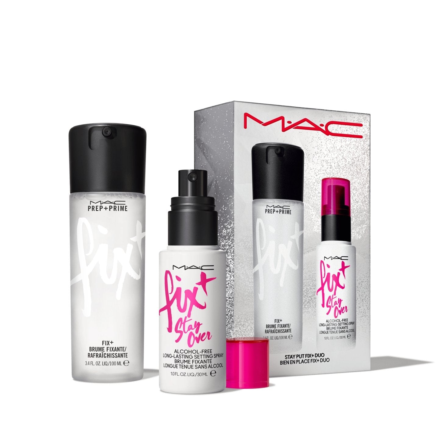 Mac Stay Put Fix 30Ml + Duo Prep & Prime 100Ml