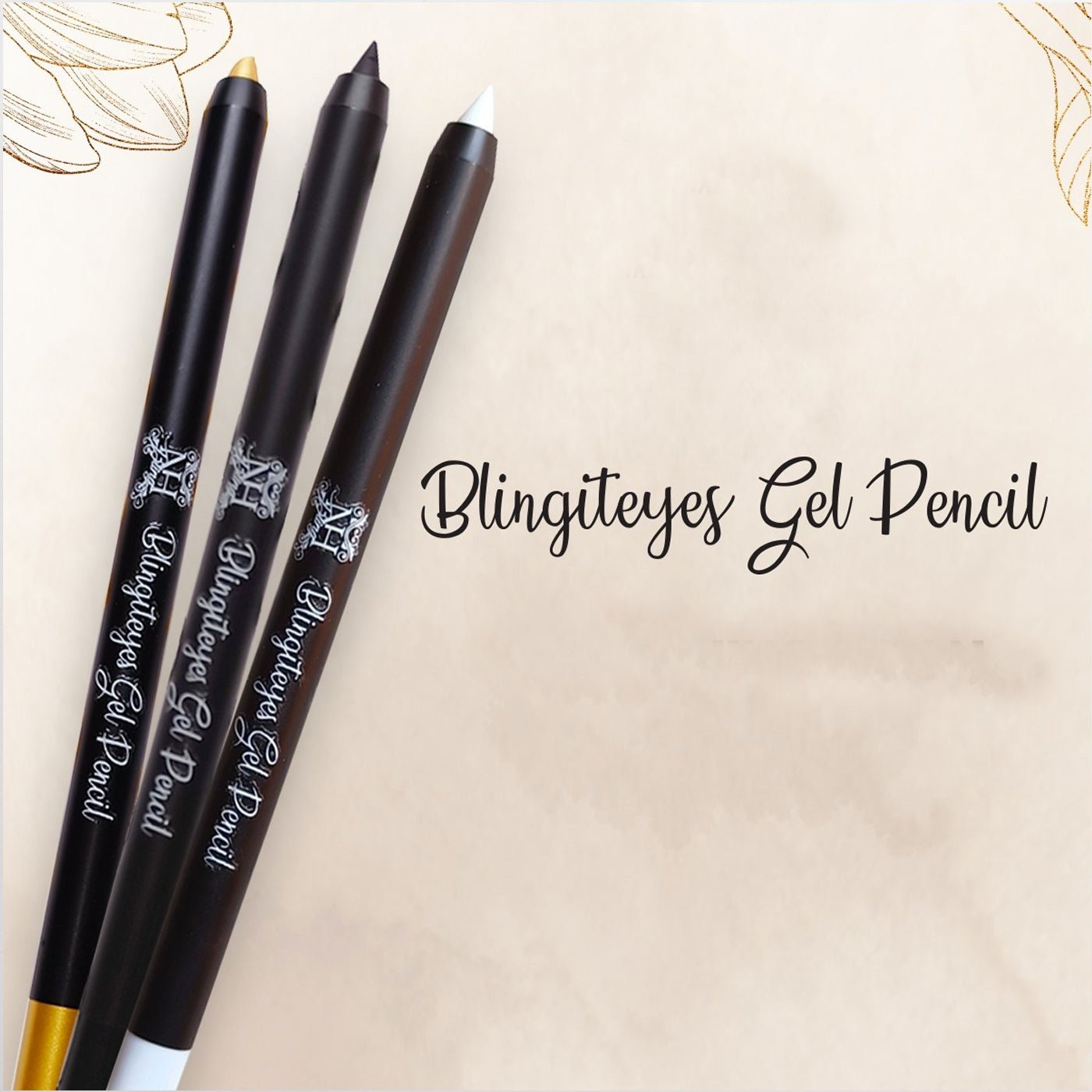 Nadia Hussain Blingiteyes Gel Pencil - Black