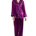 12 AM By Khawar Latif Violet Silk Pyjamas