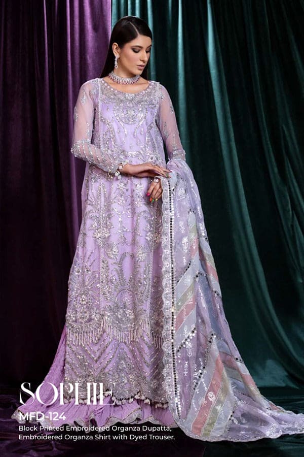 Maryam n maria Luxury Sharara - Sophie (MFD-124)