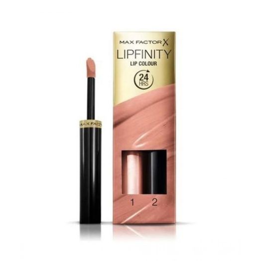 Maxfactor Lipfinity Lip Colour Lipstick 2Step Long Lasting - 006 Always Delicate 2.3 Ml + 1.9 G