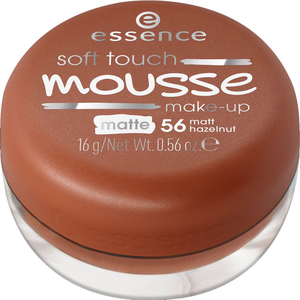 Essence - Soft Touch Mousse Make Up 56 Matte Hazelnut