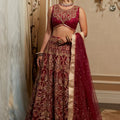 MUSHQ AMOUR COLLECTION UNSTICHED WEDDING WEAR RUBY